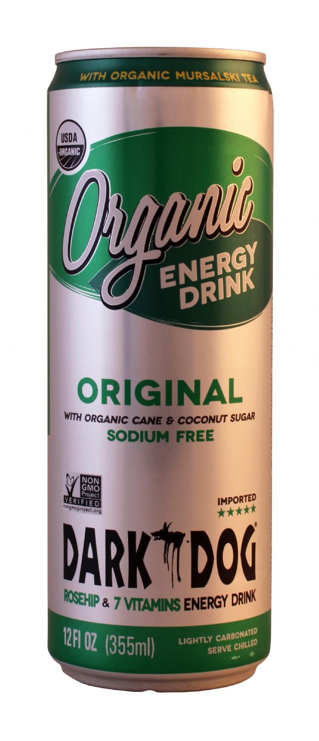 Dark Dog Organic Energy Drink: DarkDog Original Front