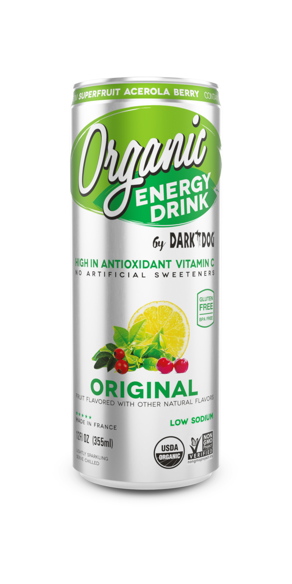 Dark Dog Organic Energy Drink: Photo of Original - Dark Dog Organic Energy Drink (uploaded by company)