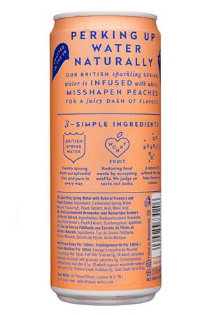 Dash Water: DashWater-10oz-2020-SparklingWater-Peaches-Facts