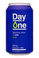 Day One: DayOne-12oz-2020-SparklingCBD-Lime-Front