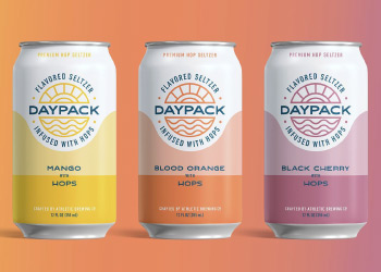 DayPack Sparkling Water - Athletic Brewing’s DayPack Hop Infused Seltzer