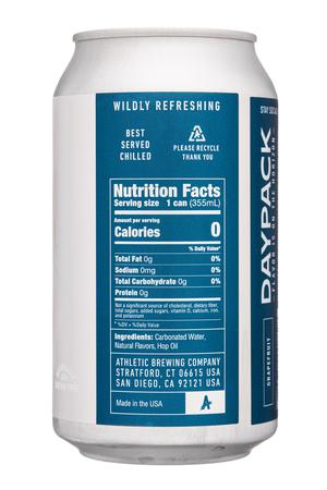 DayPack Sparkling Water: Daypack-12oz-2022-SparklingHops-Grapefruit-Facts