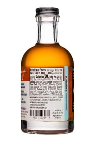 Daysie: Daysie-200ml-2023-Syrup-MadagascarVanilla-Facts