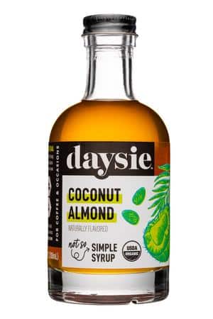 Daysie: Daysie-200ml-2023-Syrup-CoconutAlmond-Front