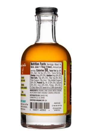 Daysie: Daysie-200ml-2023-Syrup-CoconutAlmond-Facts