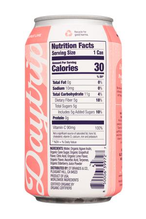 Daytrip: Daytrip-12oz-2022-PrebioticSoda-GrapefruitLime-Facts