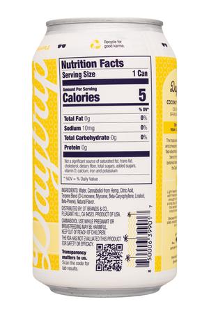 Daytrip: Daytrip-12oz-2022-CBDSeltzer-CoconutPineapple-Facts