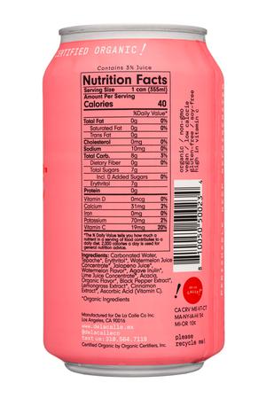 De La Calle!: DeLaCalle-2022-12oz-Tepache-WatermelonJalapeno-Facts