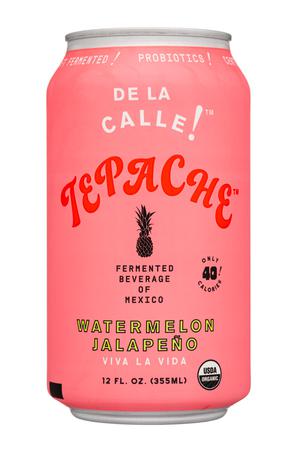 De La Calle!: DeLaCalle-2022-12oz-Tepache-WatermelonJalapeno-Front