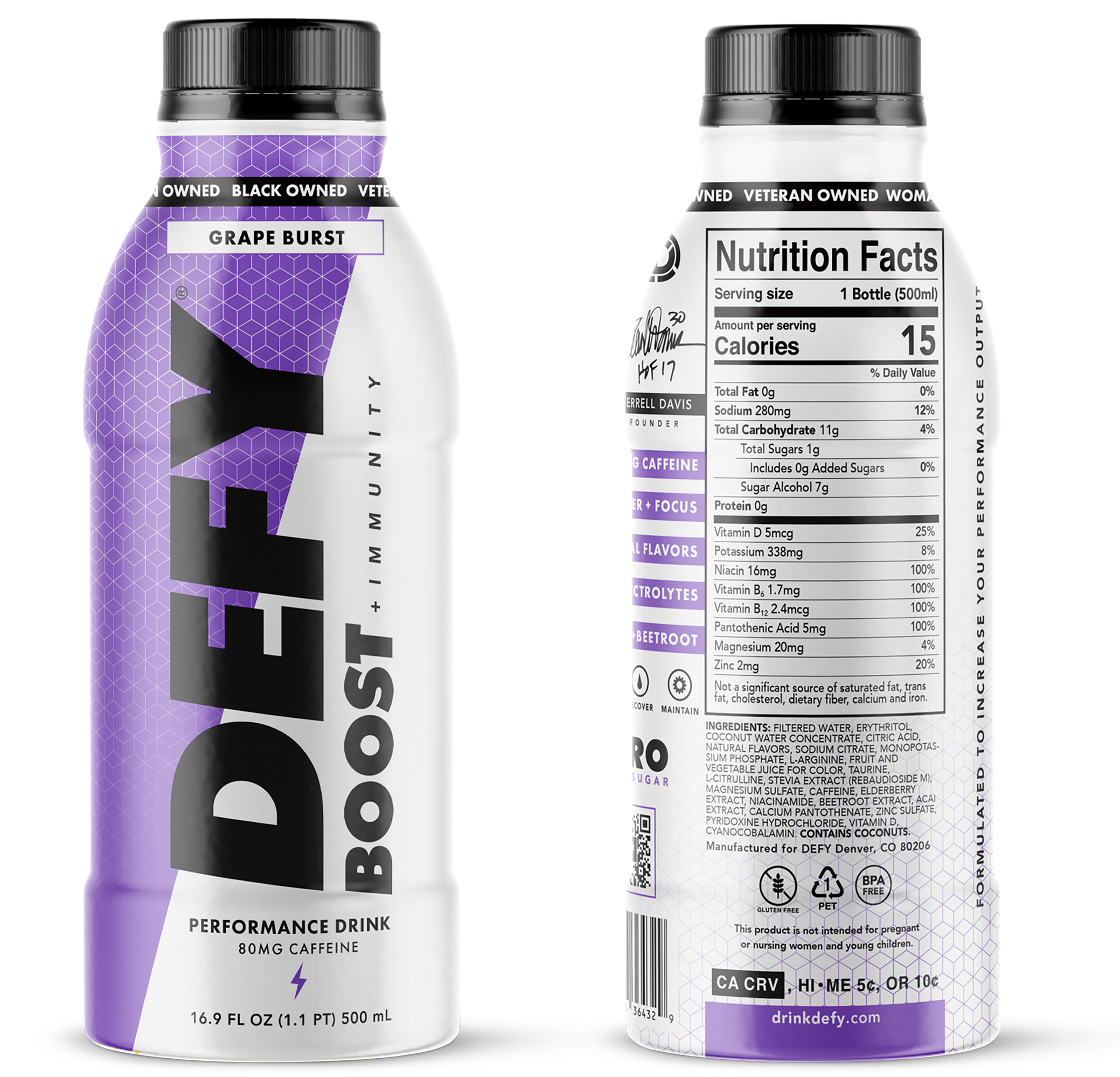 DEFY Boost + Immunity Grape Burst