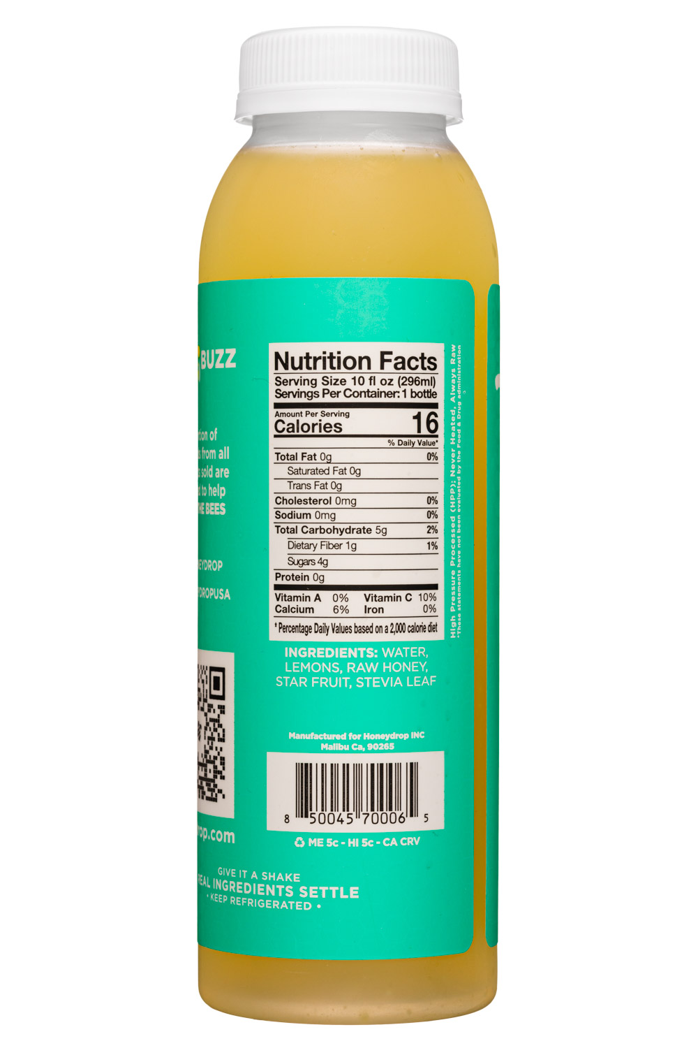 Honeydrop: HoneyDrop-10oz-2022-Lemonade-Starfruit-Facts