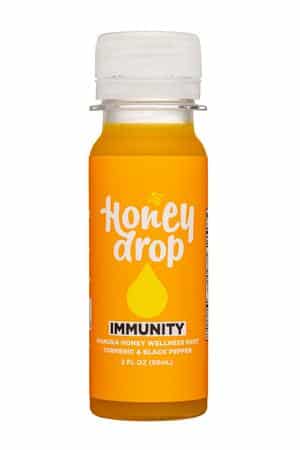 Honeydrop: HoneyDrop-2oz-2022-WellnessShot-Immunity-Front