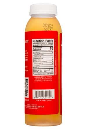 Honeydrop: HoneyDrop-10oz-2022-Lemonade-Cayenne-Facts