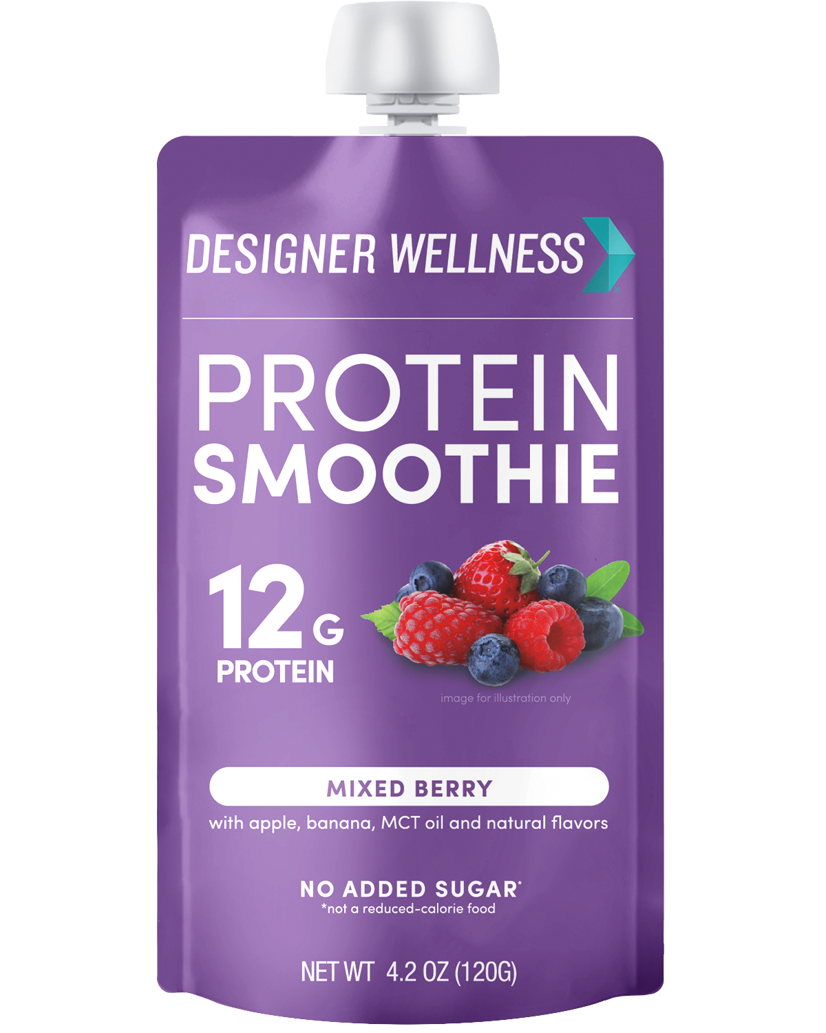 Designer Wellness Protein Smoothie - Mixed Berry