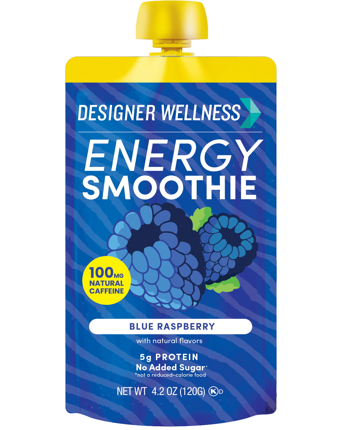 Designer Wellness Energy Smoothie - Blue Raspberry