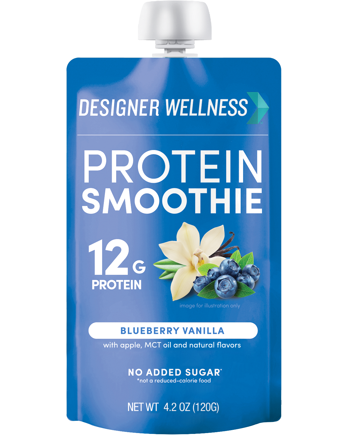 Designer Wellness Protein Smoothie - Blueberry Vanilla