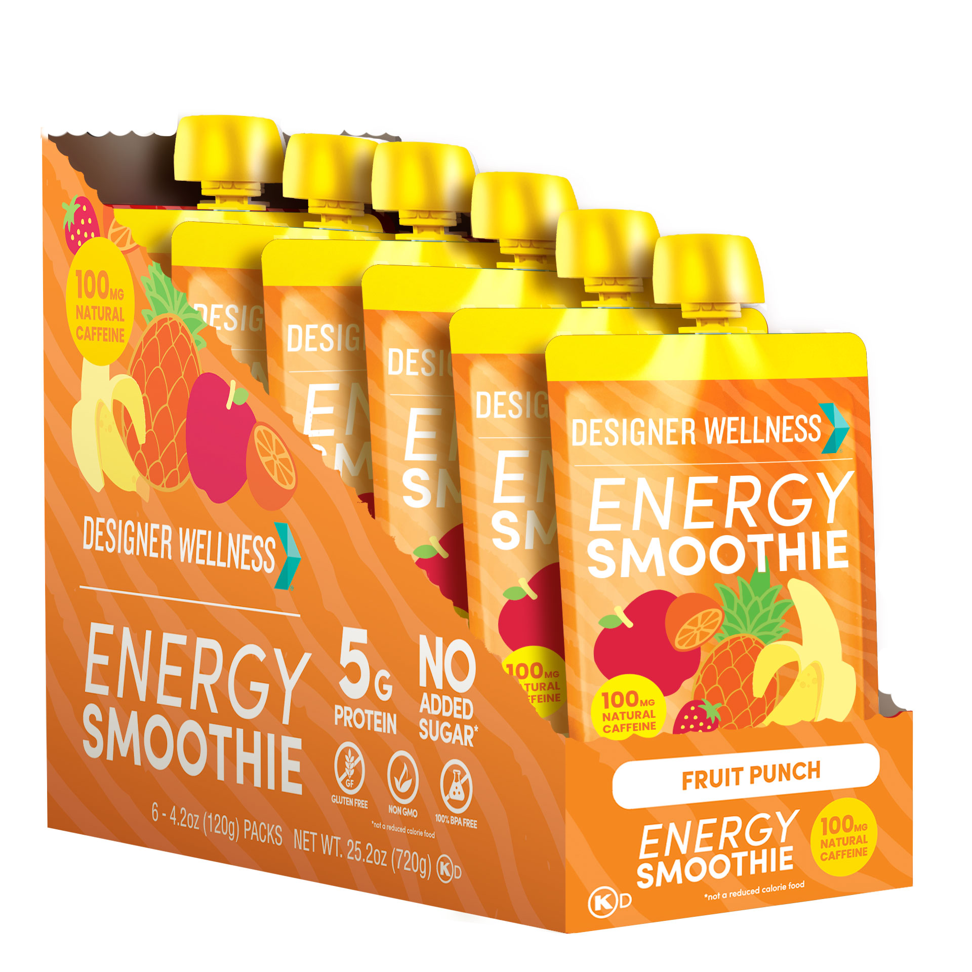 Designer Wellness: Photo of Designer Wellness Energy Smoothie - Fruit Punch - Designer Wellness (uploaded by company)