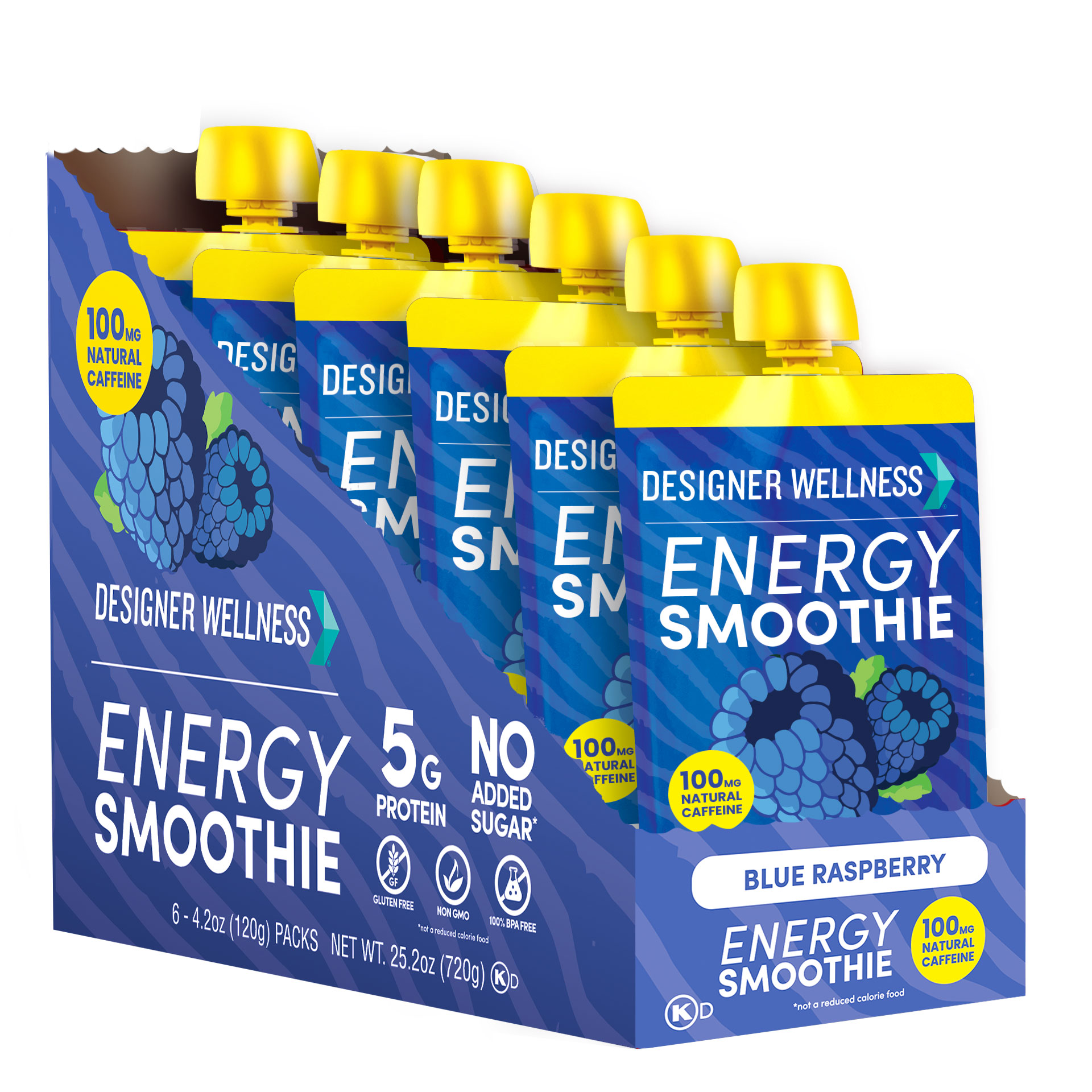 Designer Wellness: Photo of Designer Wellness Energy Smoothie - Blue Raspberry - Designer Wellness (uploaded by company)