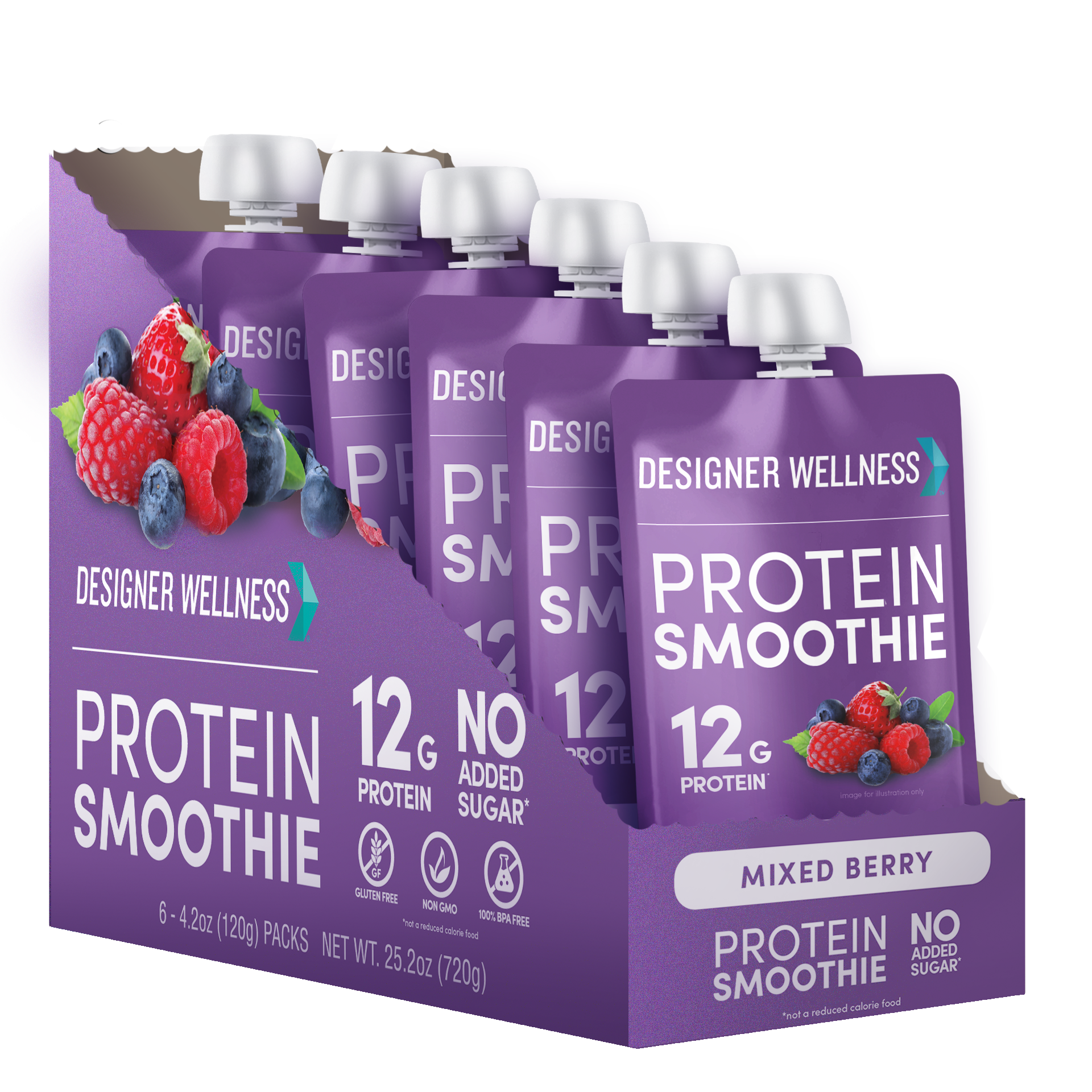 Designer Wellness: Photo of Designer Wellness Protein Smoothie - Mixed Berry - Designer Wellness (uploaded by company)