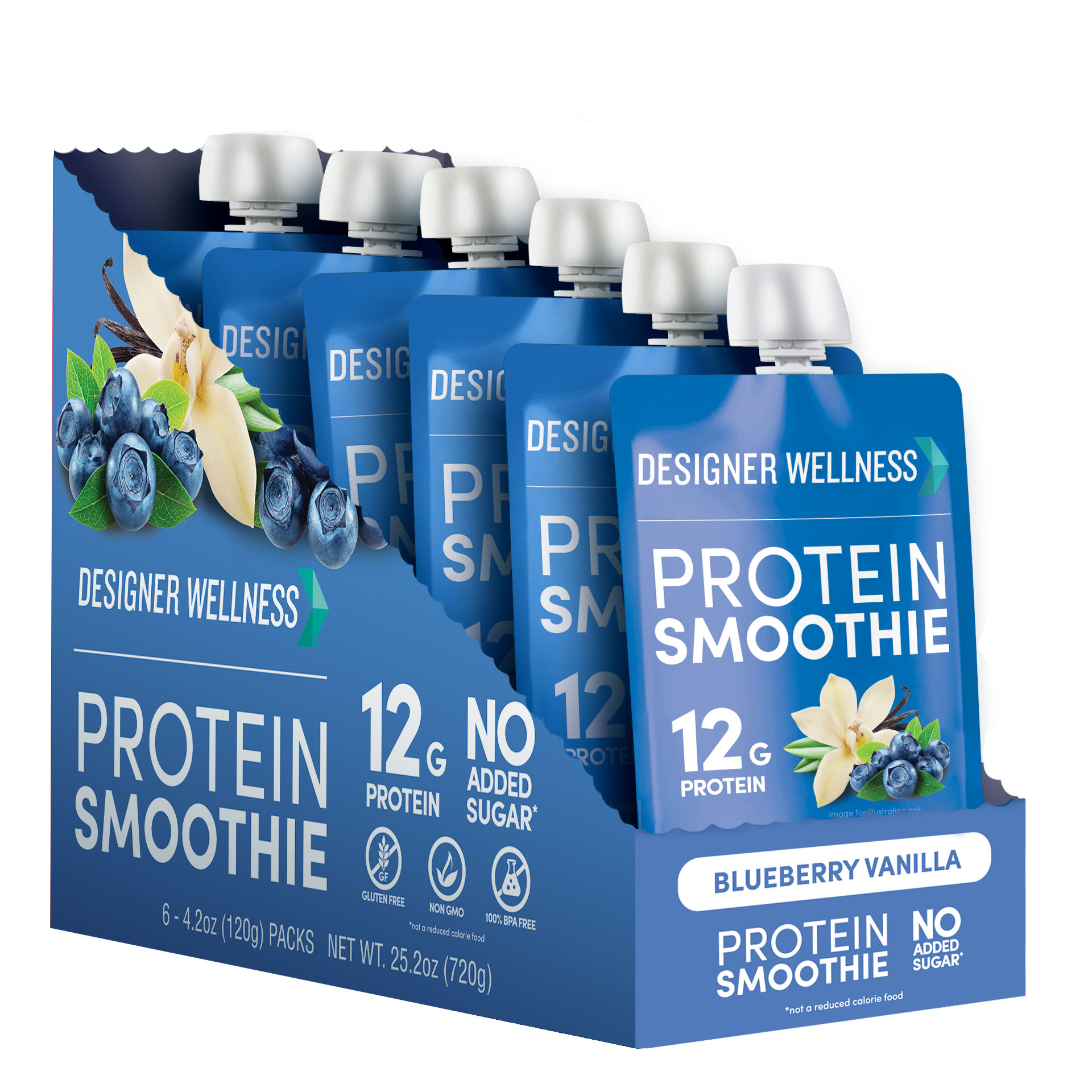 Designer Wellness: Photo of Designer Wellness: Designer Wellness Protein Smoothie - Blueberry Vanilla - Designer Wellness (uploaded by company)