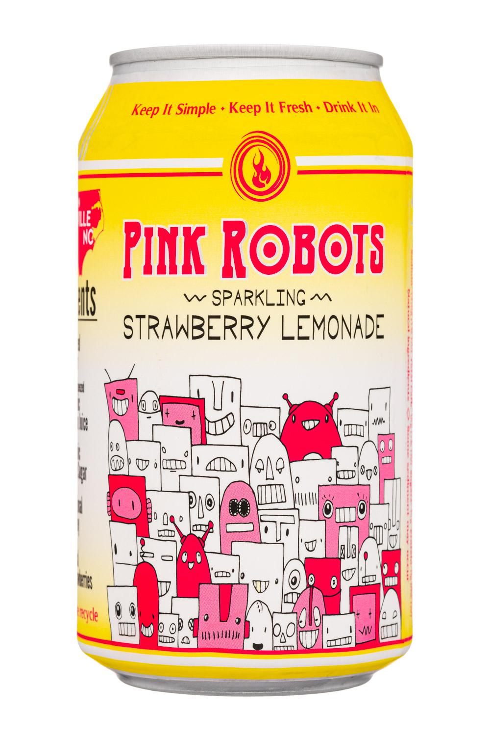 Sparkling Strawberry Lemonade (Pink Robots) | Devil's Foot Beverage ...