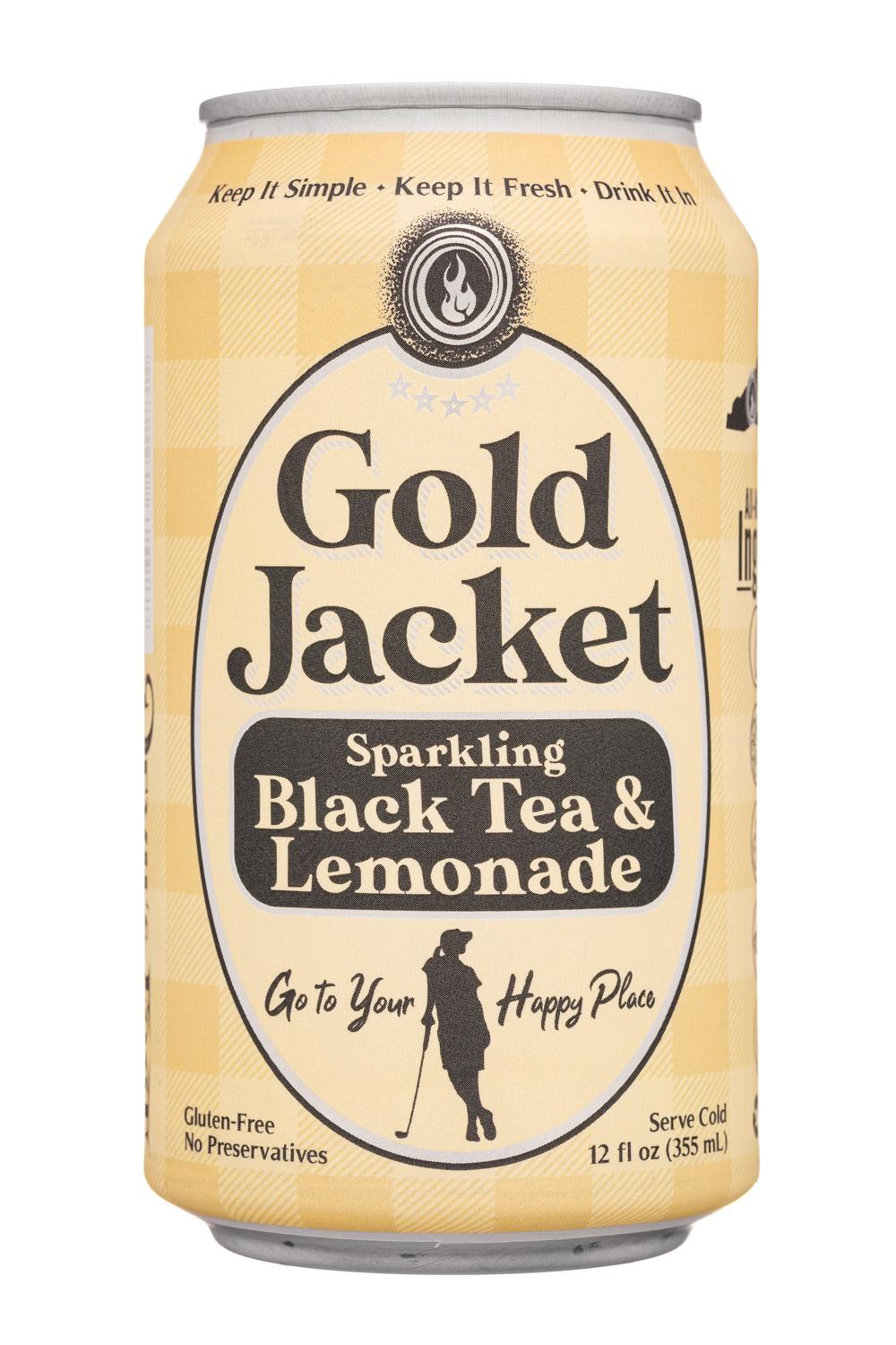 Sparkling Black Tea & Lemonade (Gold Jacket)