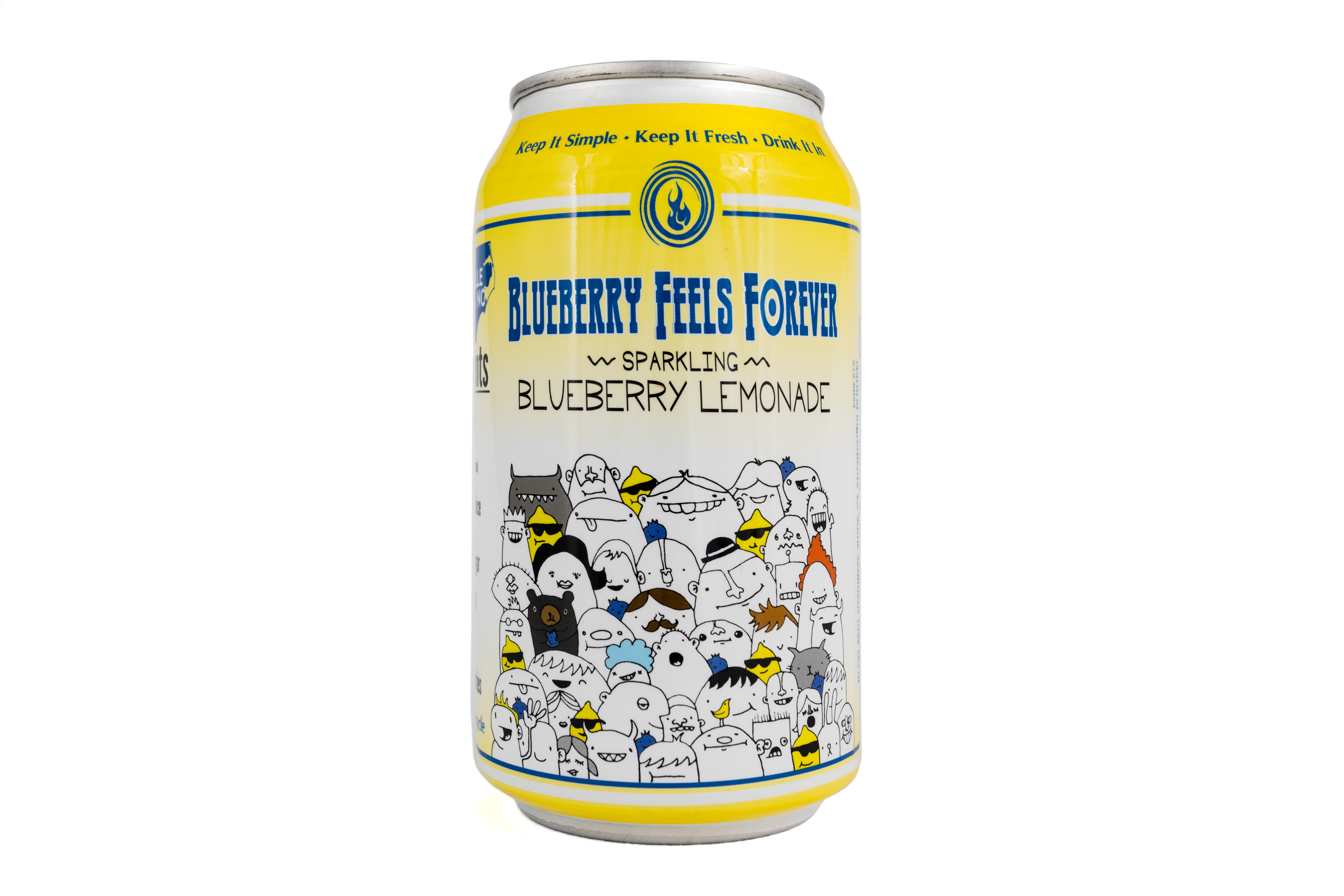 Devil's Foot Beverage Company: Photo of Sparkling Blueberry Lemonade (Blueberry Feels Forever) - Devil's Foot Beverage Company (uploaded by company)