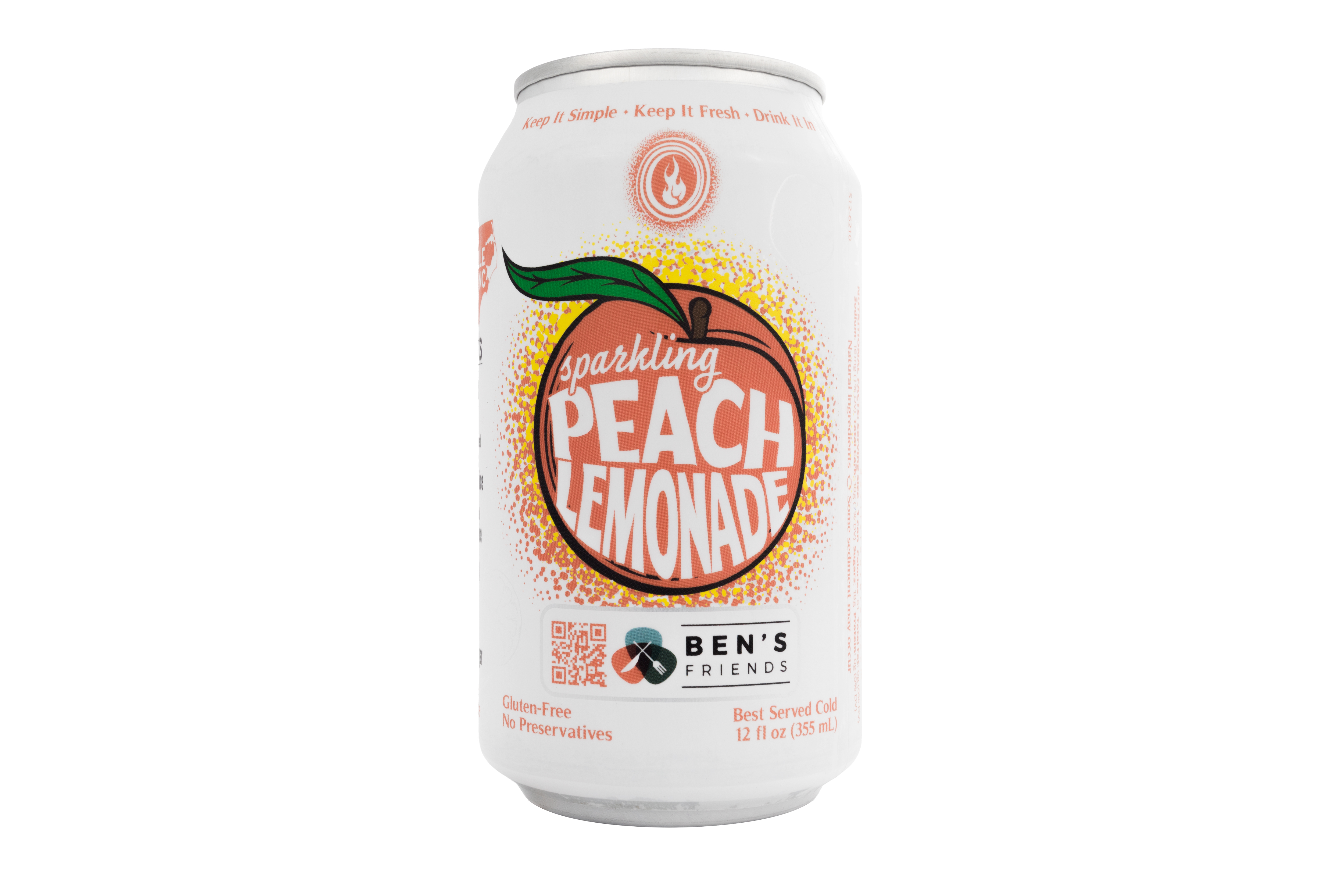 Devil's Foot Beverage Company: Photo of Sparkling Peach Lemonade - Devil's Foot Beverage Company (uploaded by company)