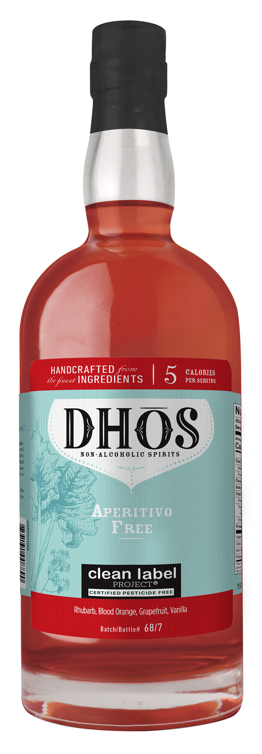 DHOS Spirits: Photo of BITTERSWEET: Bitter Rhubarb & Cinchona - DHOS Spirits (uploaded by company)