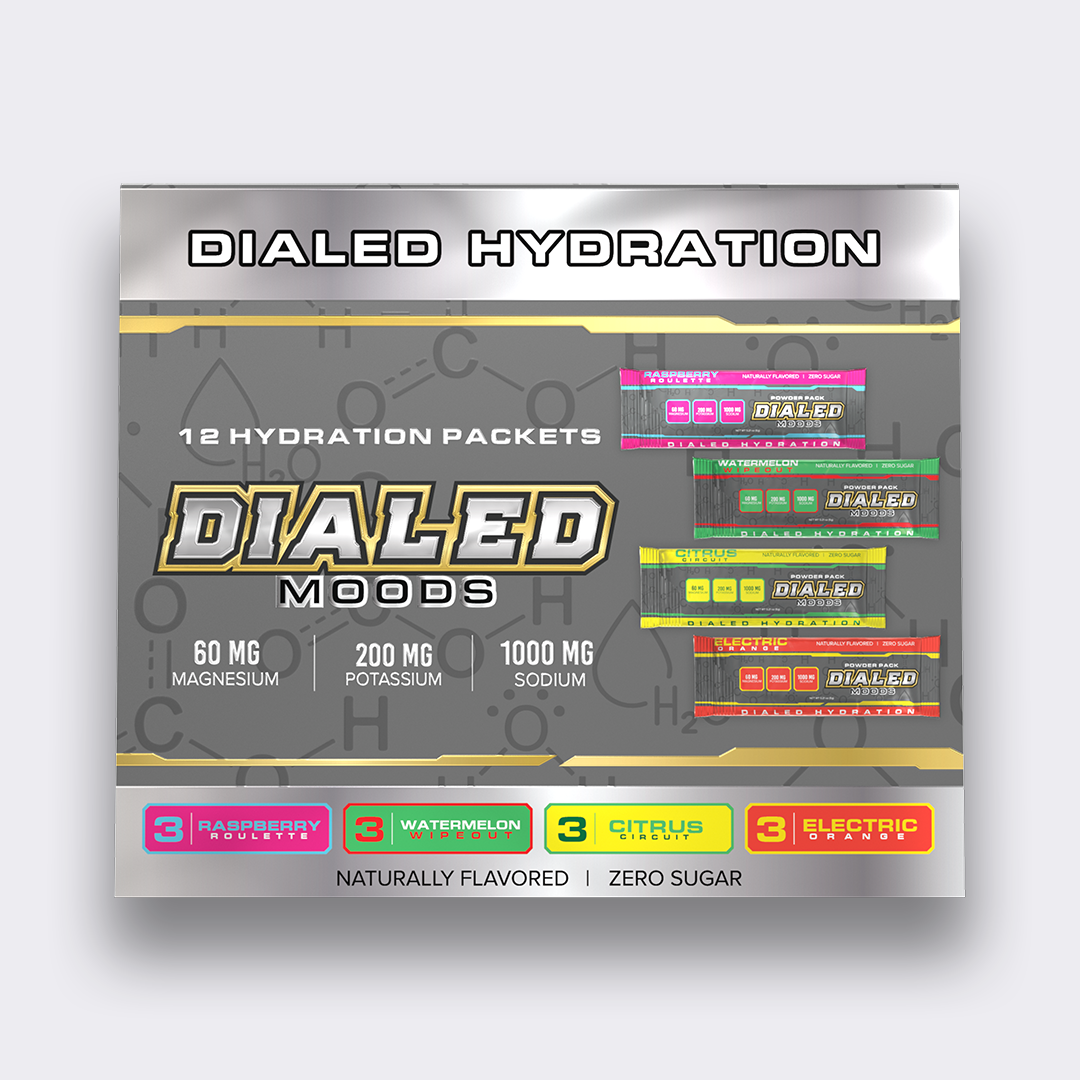 Dialed Moods Electrolyte Hydration Pack