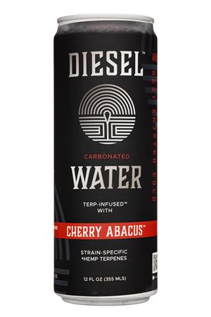 Diesel Water: DieselWater-12oz-2021-TerpInfused-CherryAbacus-Front