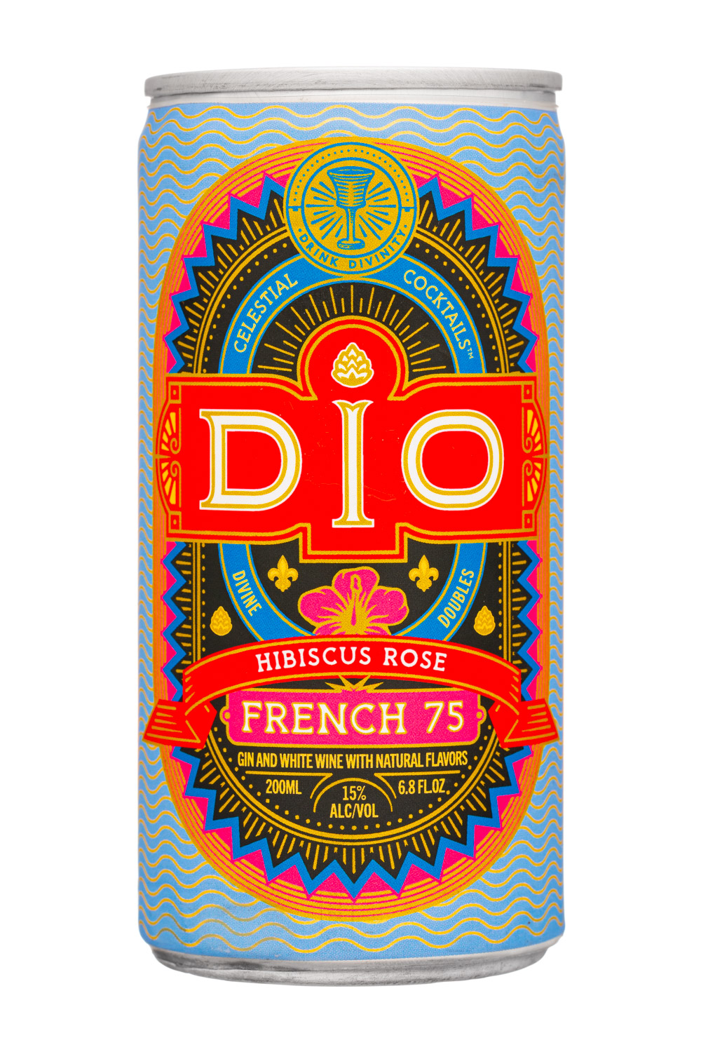 French 75 - Hibiscus Rose