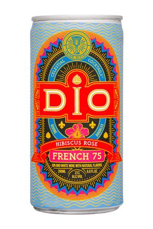 Dio: Dio-7oz-2023-Cocktail-French75-HibiscusRose