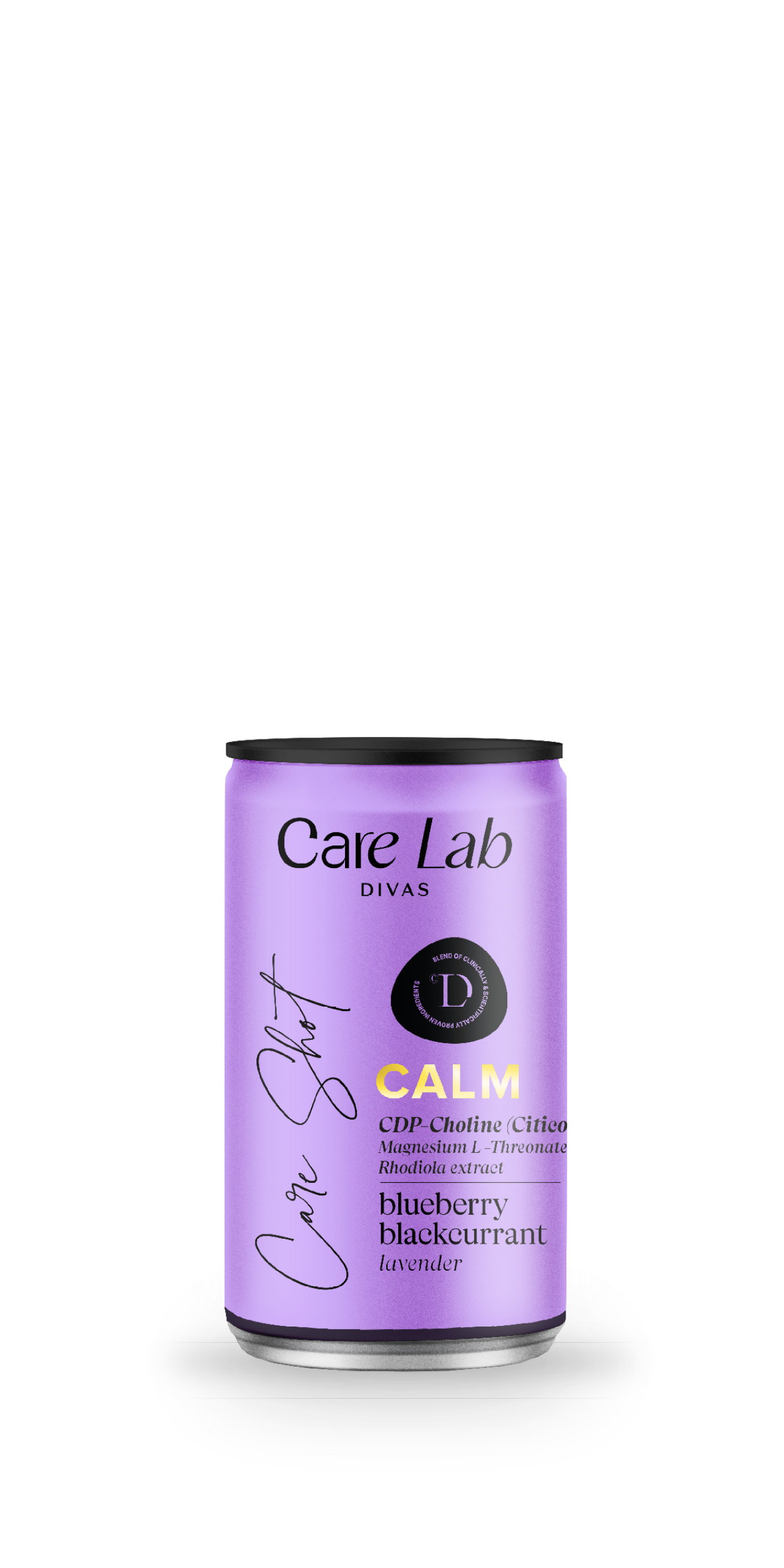 Care Lab Divas: Photo of CALM-CARE SHOT blueberry-blackcurrant - Diva's For Women (uploaded by company)