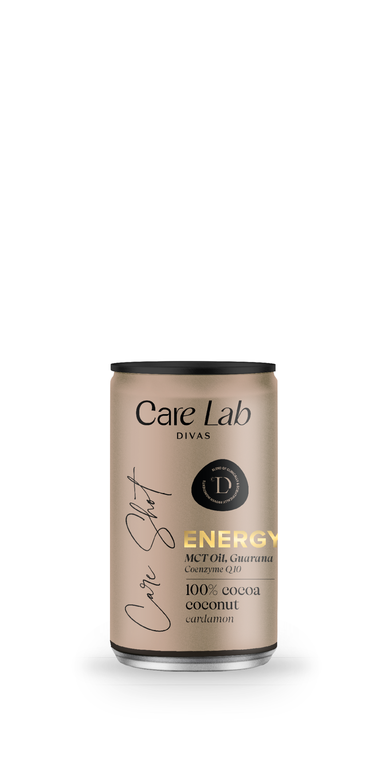 Care Lab Divas: Photo of ENERGY-CARE SHOT chocolate/cardamon - Diva's For Women (uploaded by company)