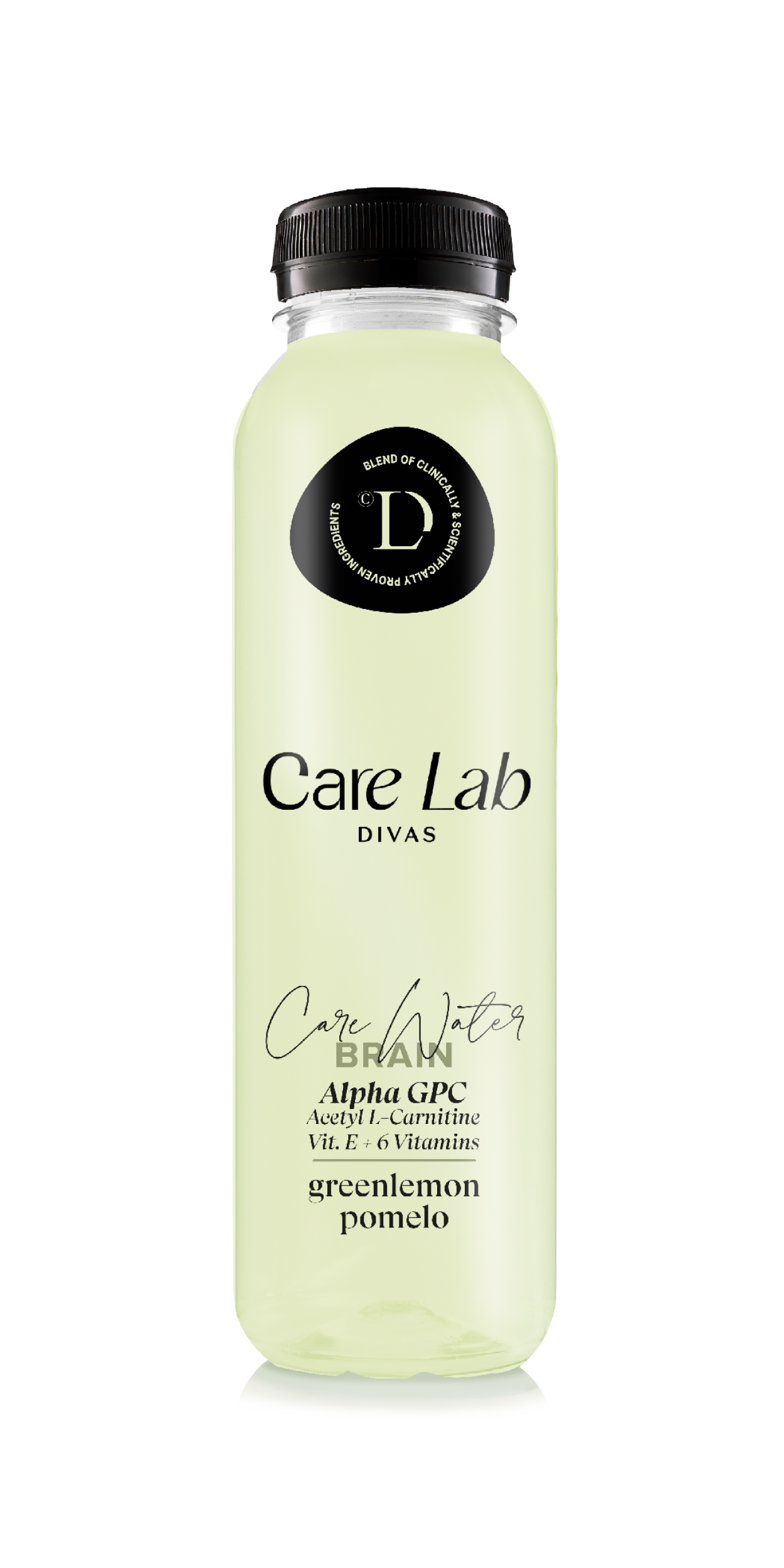 Care Lab Divas: Photo of Care Water BRAIN green lemon-pomelo  - Diva's For Women (uploaded by company)