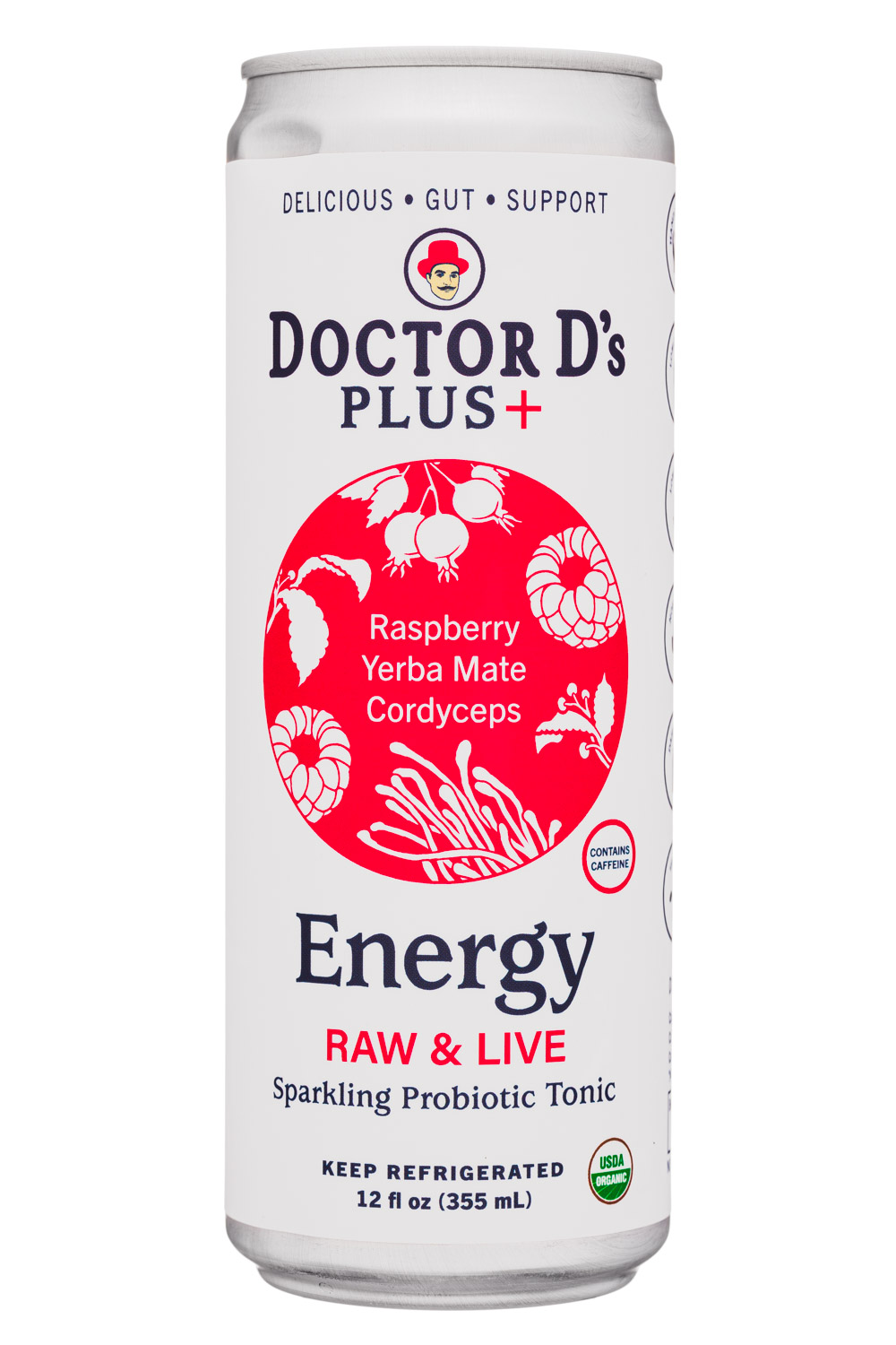 Energy: Raspberry, Yerba Mate, Cordyceps