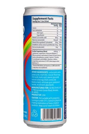Do'Mo: Domo-12oz-2024-Elixer-SpicyWaterMarg-Facts