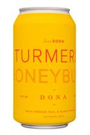 Dona Spiced Sodas: Dona-12oz-SpiceSoda-TurmericHoney-Front