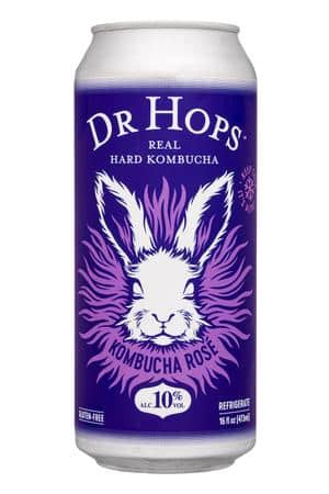 Dr Hops: DrHops-16oz-2023-HardBuch-KombuchaRose