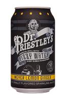Dr. Priestley's Fizzy Water: DrPriestleys-12oz-FizzyWater-MeyerLemonGinger-Front