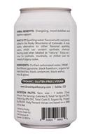 Dram Adaptogenic Sparkling Water: Dram-12oz-CardamomBlackTea-Facts