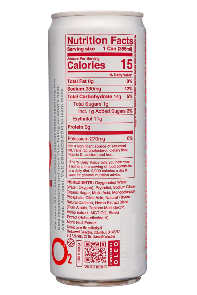 Drink 02: DrimkO2-12oz-Recovery-CBD-Pom-Facts