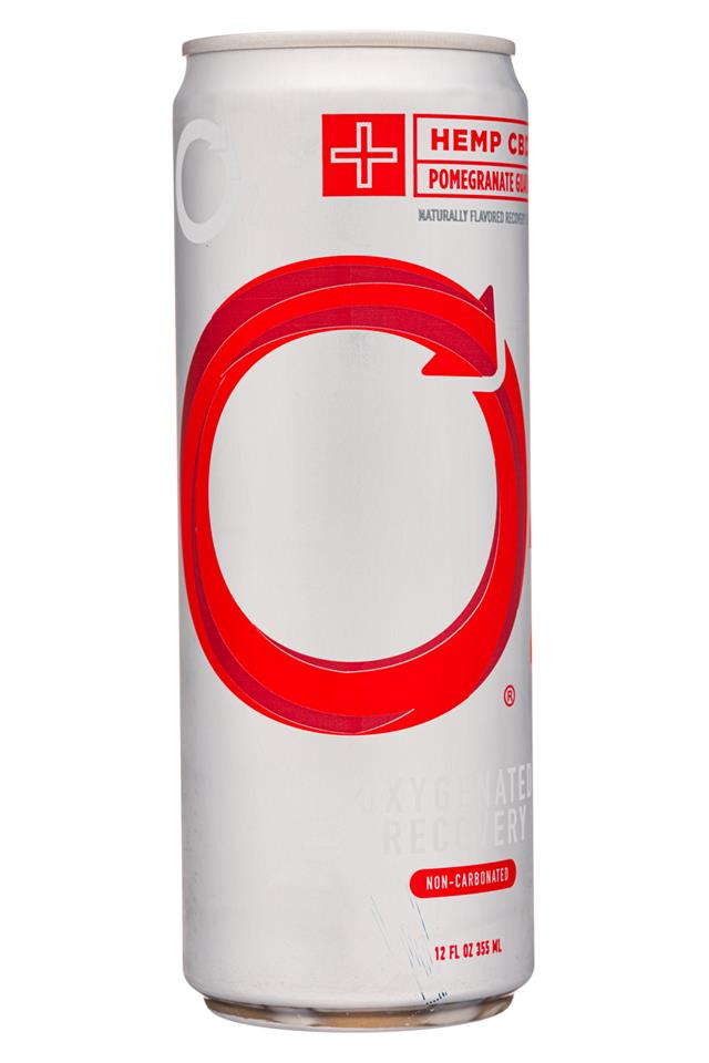 Drink 02: DrimkO2-12oz-Recovery-CBD-Pom-Front