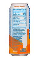 Drink 02: Livewell-16oz-O2-NatRecovery-OrangeMango-Facts