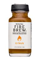 Drink Fire Brew: FireBrew-2oz-ACV-Citrus-Front