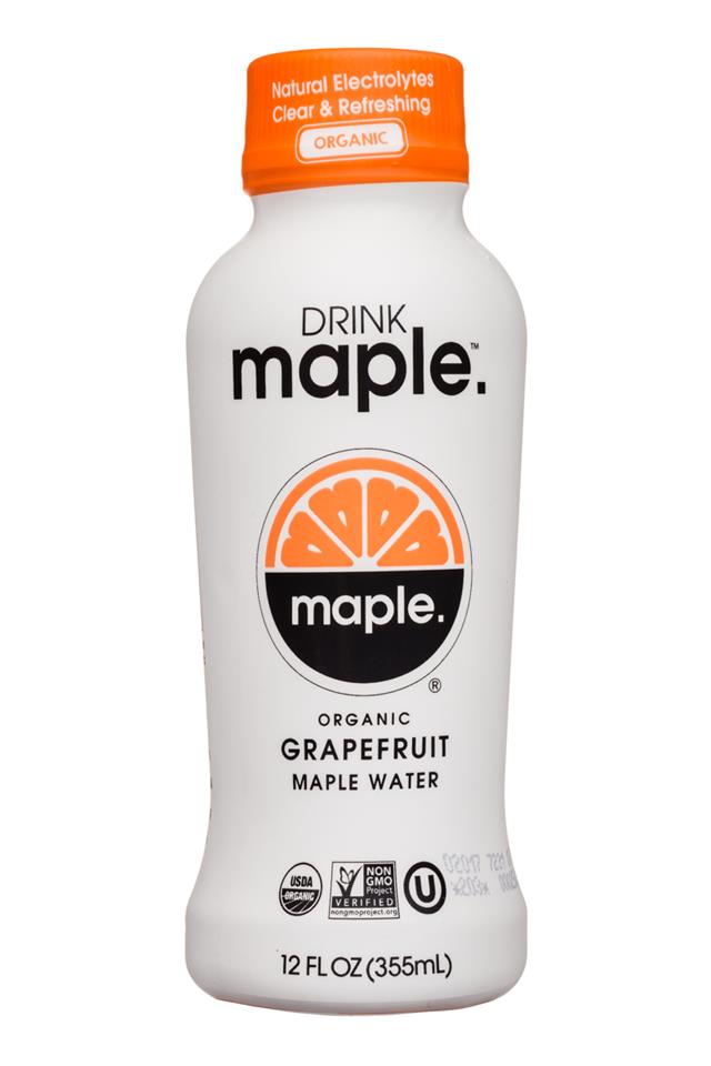 Drink Maple: DrinkMaple-12oz-Maple-Grapefruit-Front