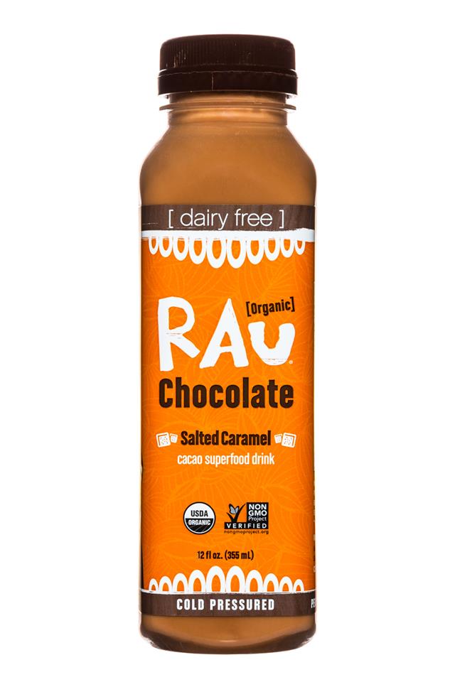 Rau Chocolate: Rau-OG-Choc-12oz-SaltedCaramel-Front