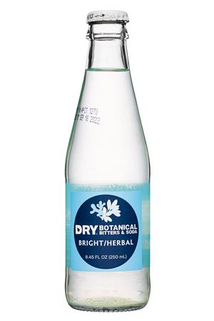 Dry Botanical Bitters & Soda: Dry-8oz-2022-Botanical-BrightHerbal-Front
