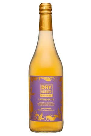 Dry Botanical Bitters & Soda: Dry-27oz-2022-BotanicalBubbly-Lavender75-Front